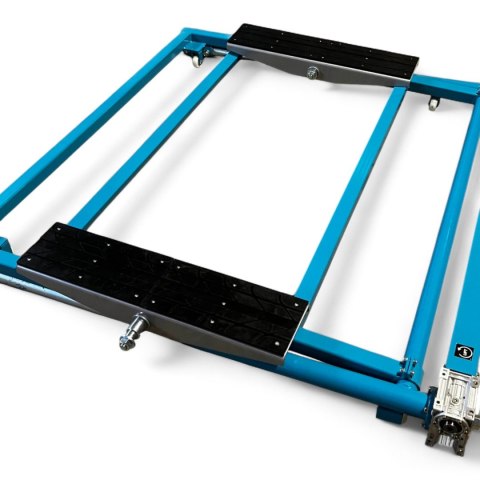 Bituxx Podnośnik samochodowy podnośnik nożycowy 3000 kg Regulowany 77.5 - 153 cm