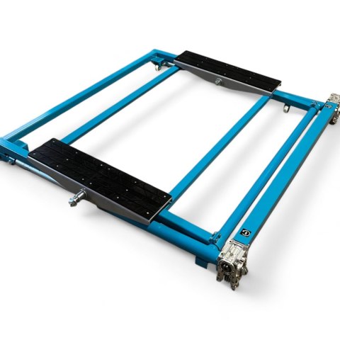 Bituxx Podnośnik samochodowy podnośnik nożycowy 3000 kg Regulowany 77.5 - 153 cm