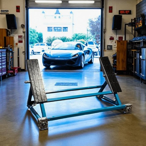 Bituxx Podnośnik samochodowy podnośnik nożycowy 3000 kg Regulowany 77.5 - 153 cm