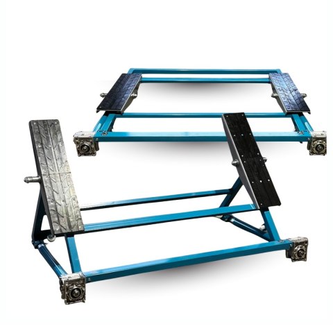 Bituxx Podnośnik samochodowy podnośnik nożycowy 3000 kg Regulowany 77.5 - 153 cm