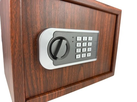 Bituxx Sejf biurowy domowy imitujący drewno