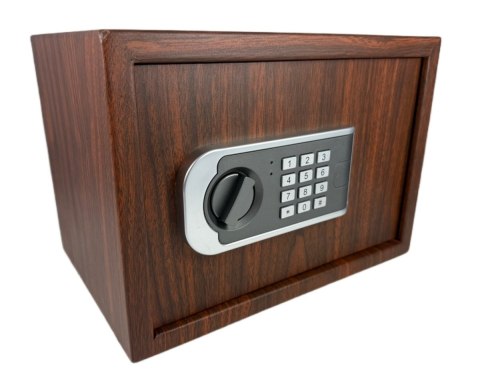 Bituxx Sejf biurowy domowy imitujący drewno