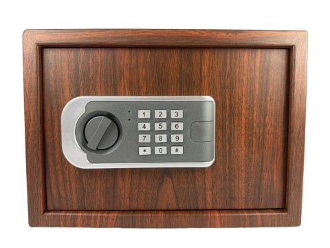 Bituxx Sejf biurowy domowy imitujący drewno