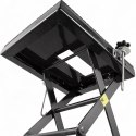 E-hurtownia Podnośnik Hydrauliczny Motocyklowy 135 kg 35-87 cm z Gumowaną Platformą