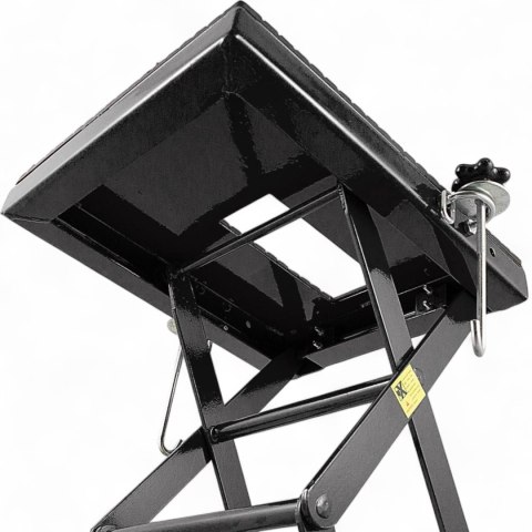 E-hurtownia Podnośnik Hydrauliczny Motocyklowy 135 kg 35-87 cm z Gumowaną Platformą