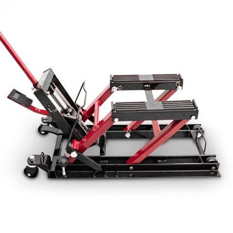 E-hurtownia Podnośnik motocyklowy 680 kg stabilny mobilny trwały wszechstronny stabilny