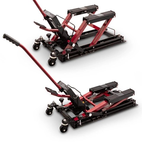 E-hurtownia Podnośnik motocyklowy 680 kg stabilny mobilny trwały wszechstronny stabilny