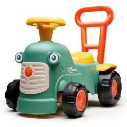 FALK FALK Maurice Traktorek Jeździk Zielony Pchacz Odpychacz Schowek od 1 roku