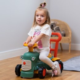 FALK FALK Maurice Traktorek Jeździk Zielony Pchacz Odpychacz Schowek od 1 roku