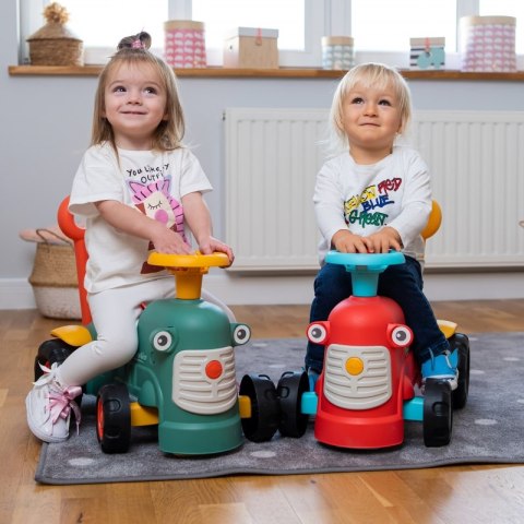 FALK FALK Maurice Traktorek Jeździk Zielony Pchacz Odpychacz Schowek od 1 roku