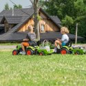 FALK FALK Traktor Claas Zielony na Pedały z Przyczepą + Klakson od 2 Lat.