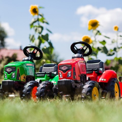 FALK FALK Traktorek Red Supercharger Czerwony Otwierana Maska Od 2 Lat