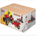 FALK FALK Traktorek Red Supercharger Czerwony Otwierana Maska Od 2 Lat