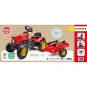 FALK FALK Traktorek Red Supercharger Czerwony Otwierana Maska Od 2 Lat