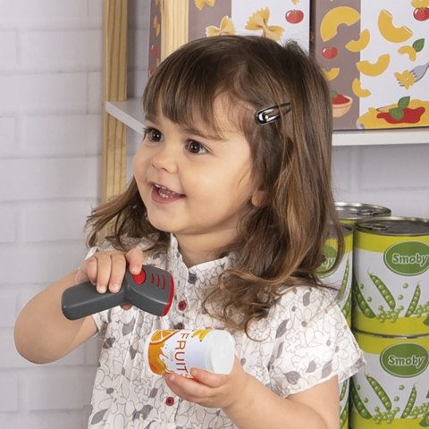 Smoby SMOBY Kasa Sklepowa Elektroniczna Ze Skanerem i Wagą