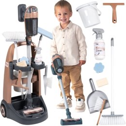 Smoby SMOBY Rowenta Wózek do Sprzątania z Odkurzaczem