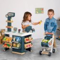 Smoby SMOBY Sklep Supermarket z Wózkiem Kasą i Elektronicznym Skanerem
