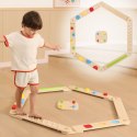 Viga Toys VIGA Drewniana Równoważnia Modułowa Tor Ścieżka Sensoryczna