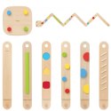 Viga Toys VIGA Drewniana Równoważnia Modułowa Tor Ścieżka Sensoryczna