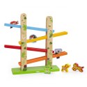 Viga Toys VIGA Drewniana Zjeżdżalnia dla Zwierzątek Dżungla 7 el.