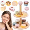 Viga Toys VIGA Drewniany Stojak na Ciasto z Akcesoriami