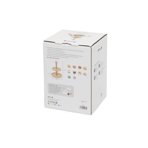 Viga Toys VIGA Drewniany Stojak na Ciasto z Akcesoriami