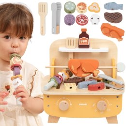 Viga Toys VIGA Drewniany Zestaw do Grillowania BBQ Grill