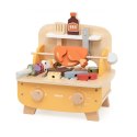 Viga Toys VIGA Drewniany Zestaw do Grillowania BBQ Grill