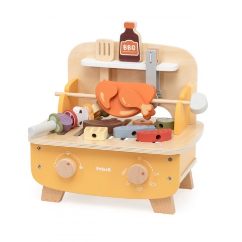 Viga Toys VIGA Drewniany Zestaw do Grillowania BBQ Grill