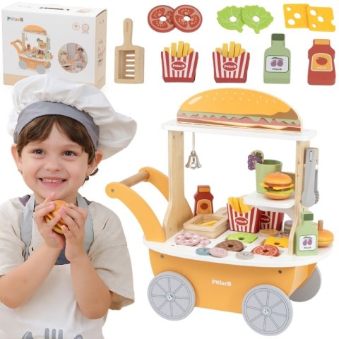 Viga Toys VIGA Minisklep z Hamburgerami - Kreatywna Zabawa w Odgrywanie Ról