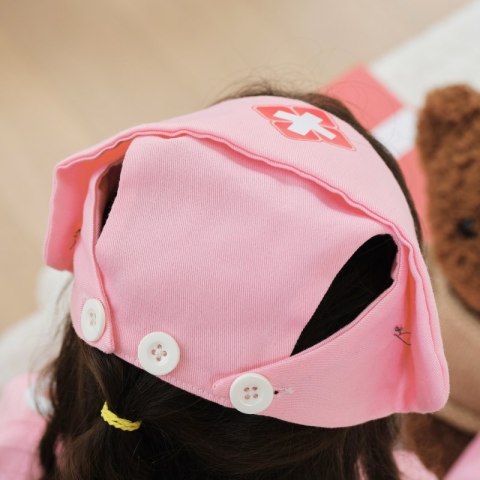 Viga Toys VIGA Strój Mundurek i Kapelusz Małej Pielęgniarki