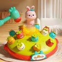 Woopie Baby WOOPIE BABY Interaktywna Gra Zręcznościowa Wbij Marchewke Edukacyjna Uderz Młotkiem w Kreta