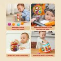 Woopie Baby WOOPIE BABY Walec Kostka Sensoryczna Interaktywny Bębenek