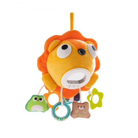 Woopie Baby WOOPIE Baby Pluszowy Lew Maskotka Interaktywna Przytulanka Muzyczna z Zawieszkami i Gryzakami