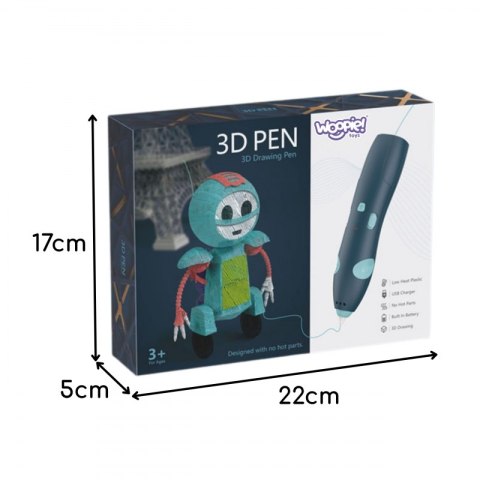Woopie WOOPIE 3D Drukarka-Długopis Pen Bezpieczny Wkłady Usb