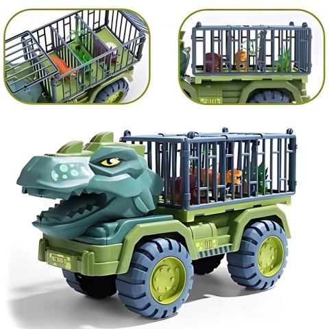 Woopie WOOPIE Ciężarówka Dinozaur Transporter Figurki