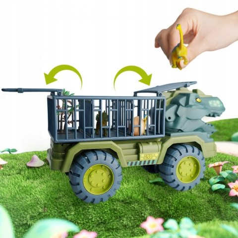 Woopie WOOPIE Ciężarówka Dinozaur Transporter Figurki