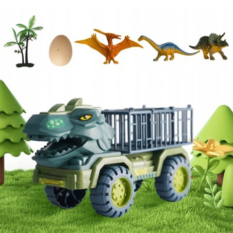Woopie WOOPIE Ciężarówka Dinozaur Transporter Figurki