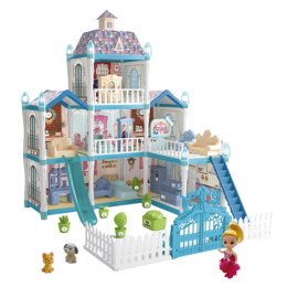 Woopie WOOPIE Domek dla Lalek Zimowy Ogród z Akcesoriami i Lalką Podświetlany 191el.