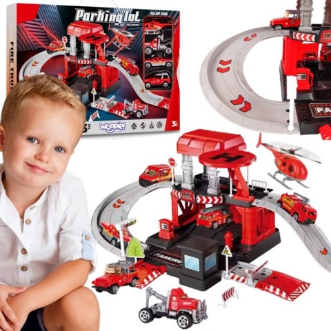 Woopie WOOPIE Garaż Parking Straż Pożarna 43 el.