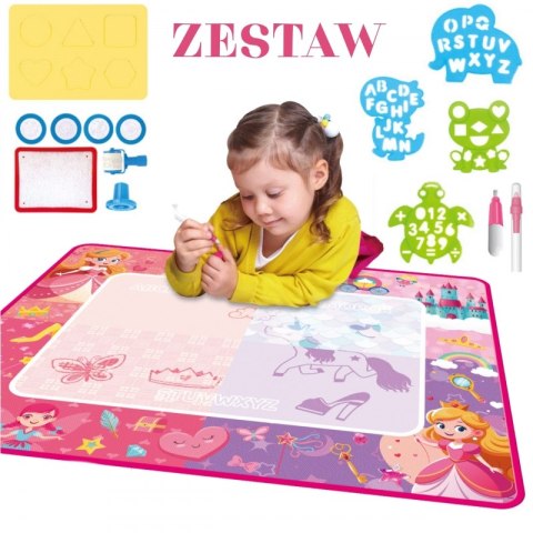 Woopie WOOPIE Mata Wodna Magiczna do Rysowania dla Małej Księżniczki