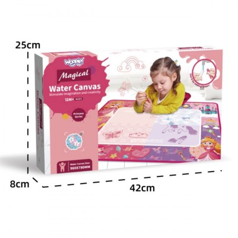 Woopie WOOPIE Mata Wodna Magiczna do Rysowania dla Małej Księżniczki