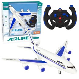 Woopie WOOPIE Niebieski Zdalnie Sterowany Samolot Pasażerski Airline