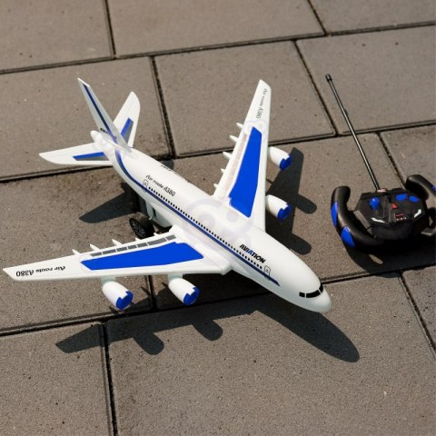 Woopie WOOPIE Niebieski Zdalnie Sterowany Samolot Pasażerski Airline