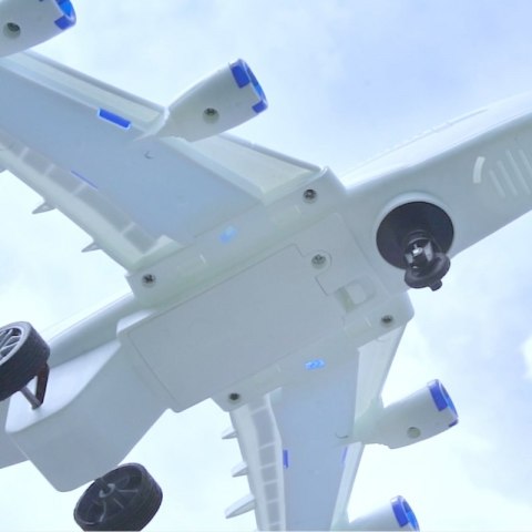 Woopie WOOPIE Niebieski Zdalnie Sterowany Samolot Pasażerski Airline