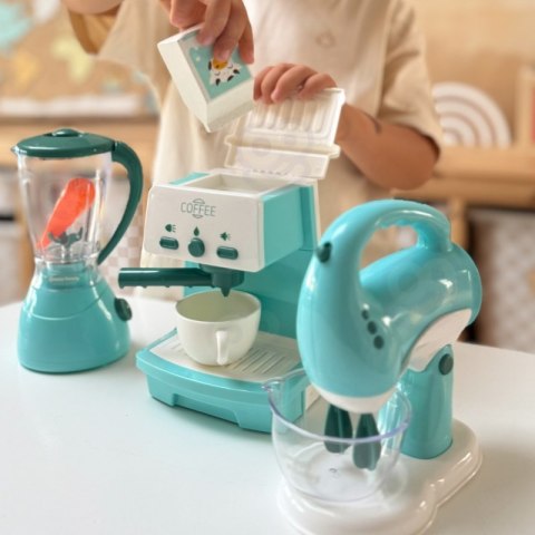 Woopie WOOPIE Zestaw AGD 3w1 Ekspres Mikser Blender Efekty Dźwiękowe Świetlne