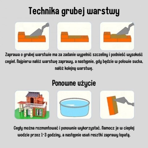 Woopie WOOPIE Zestaw Do Budowania z Cegieł - Willa 357 el.