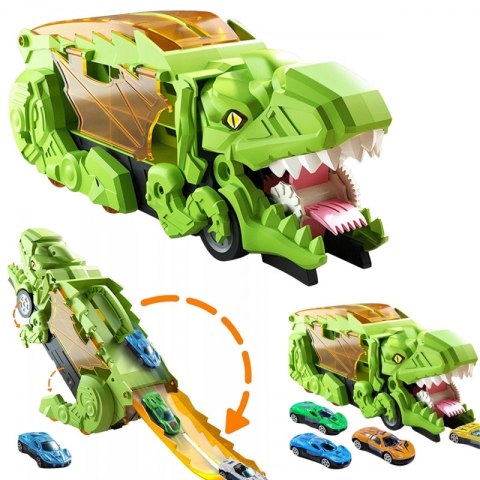 Woopie WOOPIE Zestaw Pojazdów Tor Dinozaur Pożeracz