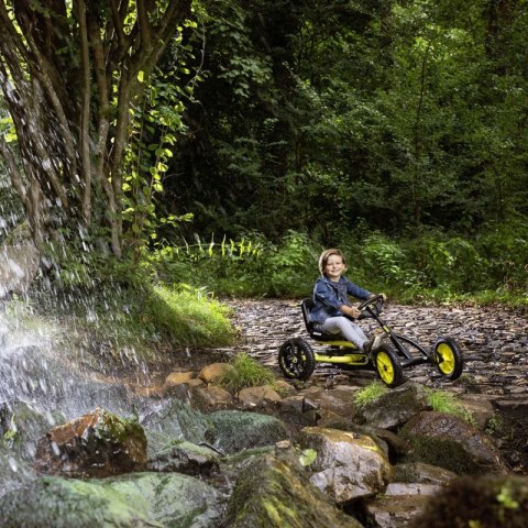 BERG Gokart na Pedały Buddy Cross Żółty od 3 do 8 lat do 50 kg NOWY MODEL BERG Gokart na Pedały Buddy Cross Żółty od 3 do 8 lat do 50 kg NOWY MODEL