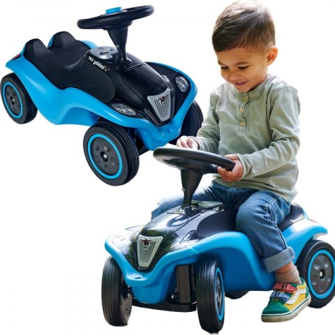 BIG Jeździk Next Blue Bobby Car z Klaksonem i Światłami BIG Jeździk Next Blue Bobby Car z Klaksonem i Światłami